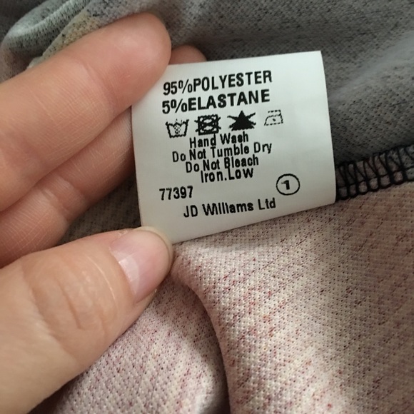 AX Paris Curve Patchwork High Neck Swing Dress - Picture 7 of 8